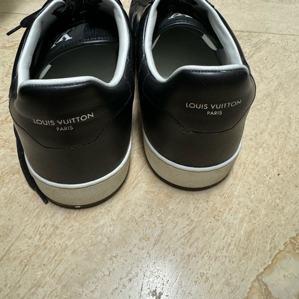 Louis Vuitton Black and White Sneakers - Picture 5 of 8